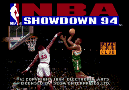 NBA Showdown (SMD)   © EA 1994    1/3