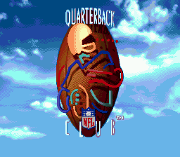 NFL Quarterback Club (SMD)   © Acclaim 1994    1/3