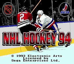 NHL '94 (SMD)   © EA 1993    1/3