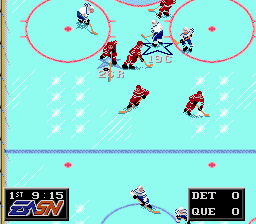NHLPA Hockey '93 (SMD)   © EA 1992    3/3