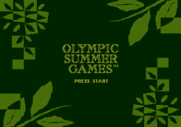 Olympic Summer Games (SMD)   © Black Pearl 1996    1/3