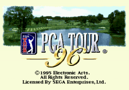 PGA Tour '96 (SMD)   © EA 1995    1/3