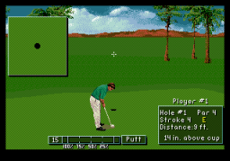 PGA Tour Golf III (SMD)   © EA 1994    3/3