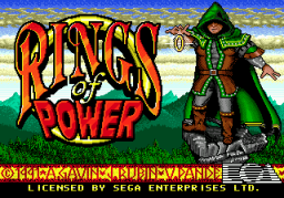 Rings Of Power (SMD)   © EA 1991    1/3