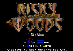Risky Woods (SMD)   © EA 1992    1/5