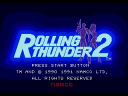 Rolling Thunder 2 (SMD)   © Namco 1991    1/4