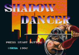 Shadow Dancer: The Secret Of Shinobi (SMD)   © Sega 1990    1/3