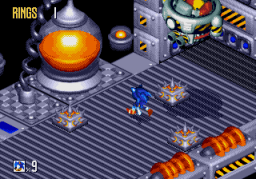 Sonic 3D: Flickies' Island (SMD)   © Sega 1996    7/8