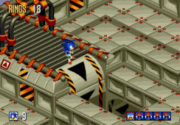 Sonic 3D: Flickies' Island (SMD)   © Sega 1996    8/8
