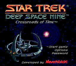 Star Trek: Deep Space Nine: Crossroads Of Time (SMD)   © Virgin 1995    1/4