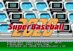 Super Baseball 2020 (SMD)   © EA 1993    1/4