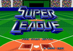 Super League (SMD)   © Sega 1989    1/9