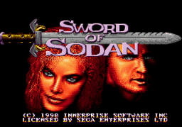 Sword Of Sodan (SMD)   © EA 1990    1/3
