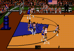 Team USA Basketball (SMD)   © EA 1992    2/3