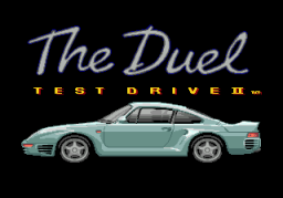 Test Drive II: The Duel (SMD)   © Ballistic 1992    1/3