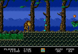 Toki: Going Ape Spit (SMD)   © Sega 1991    2/3