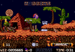 Wiz'n'Liz: The Frantic Wabbit Wescue (SMD)   © Psygnosis 1993    3/3