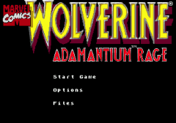 Wolverine: Adamantium Rage (SMD)   © Acclaim 1994    1/4