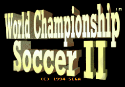 World Championship Soccer 2 (SMD)   © Sega 1994    1/3