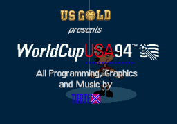 World Cup USA '94 (SMD)   © U.S. Gold 1994    1/3
