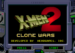 X-Men 2: Clone Wars (SMD)   © Sega 1995    1/3