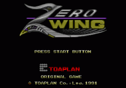 Zero Wing (SMD)   © Sega 1991    1/7