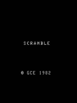 Scramble (VEC)   © GCE 1982    1/3
