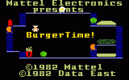 BurgerTime (INT)   © Mattel 1982    1/2