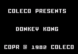 Donkey Kong (INT)   © Coleco 1982    1/3