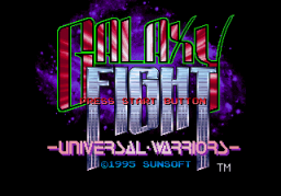 Galaxy Fight (SS)   © SunSoft 1995    1/4