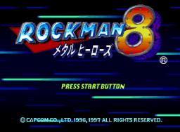 Mega Man 8 (SS)   © Capcom 1997    1/5