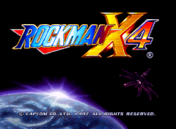 Mega Man X4 (SS)   © Capcom 1997    1/4