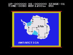Antarctic Adventure (CLC)   © Coleco 1984    2/3