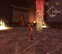 Sphinx And The Cursed Mummy (PS2)   © THQ 2003    1/3
