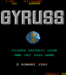 Gyruss (ARC)   © Konami 1983    1/4