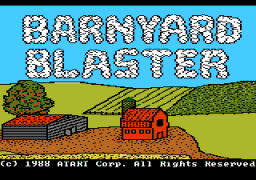 Barnyard Blaster (7800)   © Atari Corp. 1988    1/1