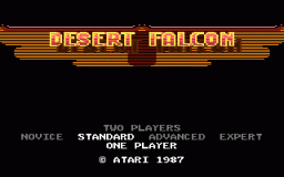 Desert Falcon   © Atari Corp. 1987   (7800)    1/6