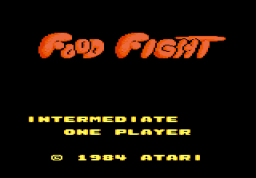 Food Fight (7800)   © Atari Corp. 1986    1/6