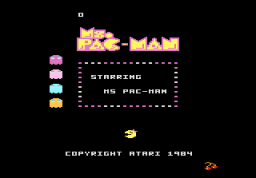 Ms. Pac-Man (7800)   © Atari Corp. 1987    1/6