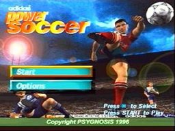 Adidas Power Soccer (PS1)   © Psygnosis 1996    1/3