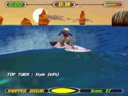 Championship Surfer (PS1)   © Mattel 2000    2/3