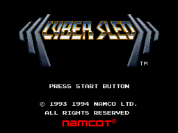 Cyber Sled (PS1)   © Namco 1995    1/3