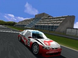 Jarrett And Labonte Stock Car Racing (PS1)   © Codemasters 2000    3/3