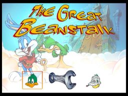 Tiny Toon Adventures: The Great Beanstalk (PS1)   © NewKidCo 1998    1/5