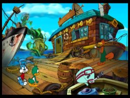 Tiny Toon Adventures: The Great Beanstalk (PS1)   © NewKidCo 1998    3/5