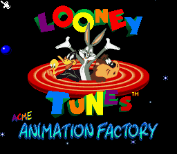 ACME Animation Factory (SNES)   © SunSoft 1994    1/3