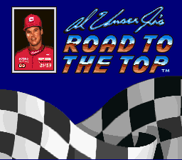 Al Unser Jr.'s Road To The Top (SNES)   © Mindscape 1994    1/3