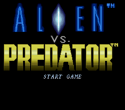 Alien Vs. Predator (1993) (SNES)   © Activision 1993    1/4