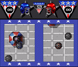 American Gladiators (SNES)   © GameTek 1993    3/4