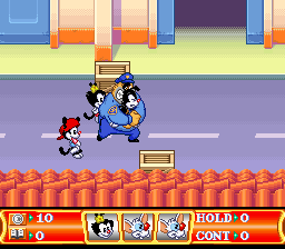 Animaniacs (SNES) &nbsp; &copy; Konami 1994 &nbsp;  5/6